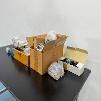 Lot Of Microscope Objectives and Parts image 1